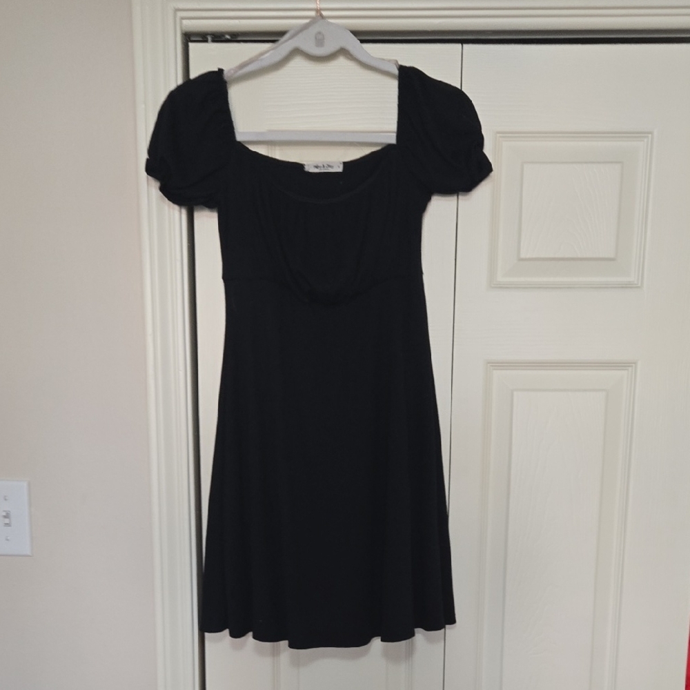 Elegant Black Mini Dress